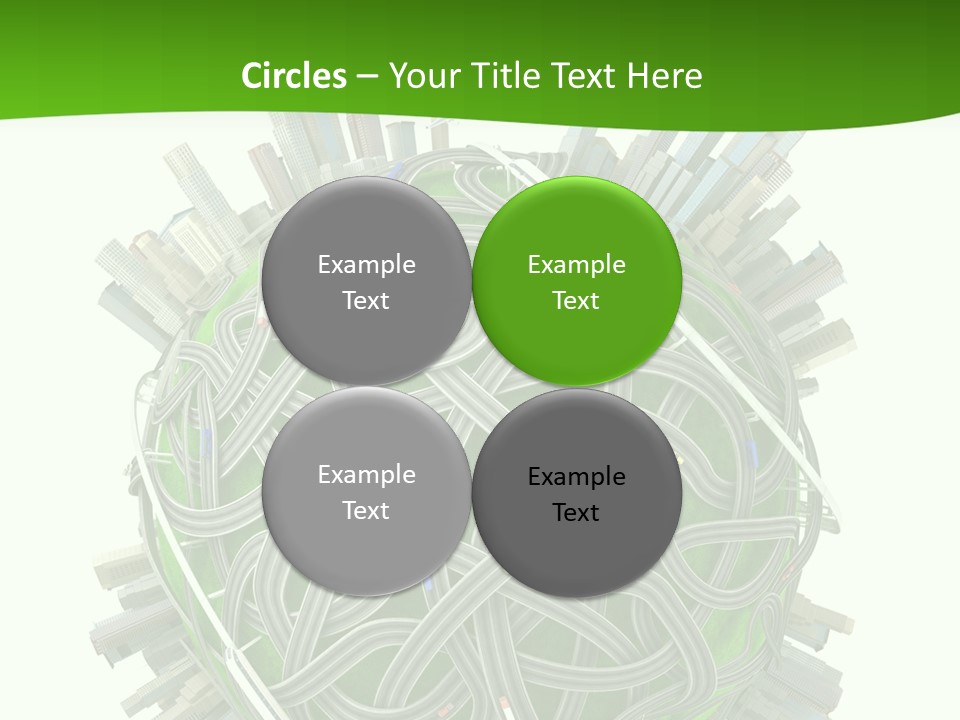 Transport World Airplane PowerPoint Template