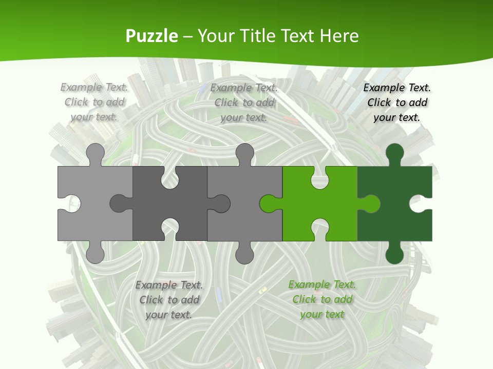 Transport World Airplane PowerPoint Template