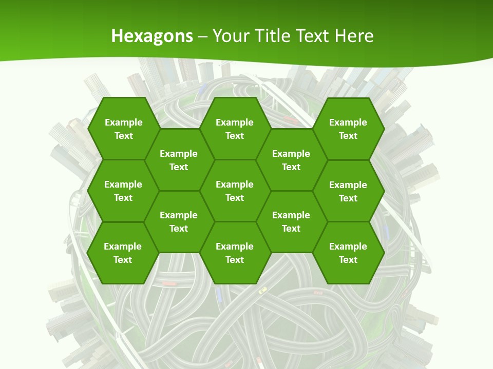 Transport World Airplane PowerPoint Template