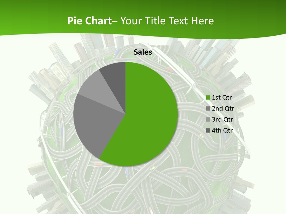Transport World Airplane PowerPoint Template