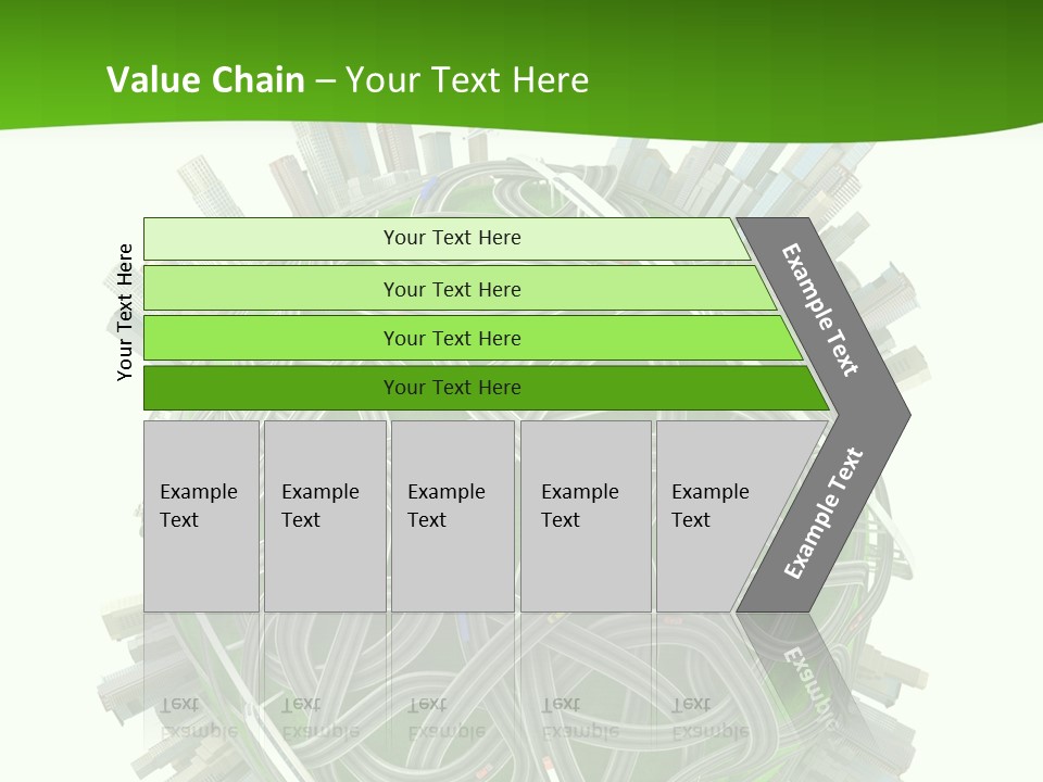 Transport World Airplane PowerPoint Template