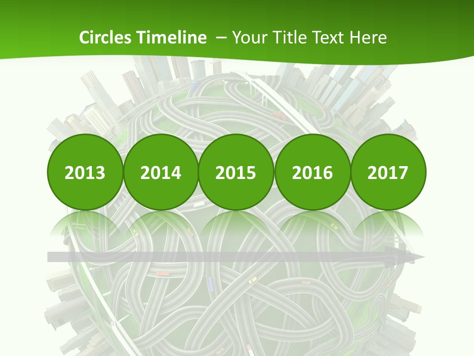 Transport World Airplane PowerPoint Template