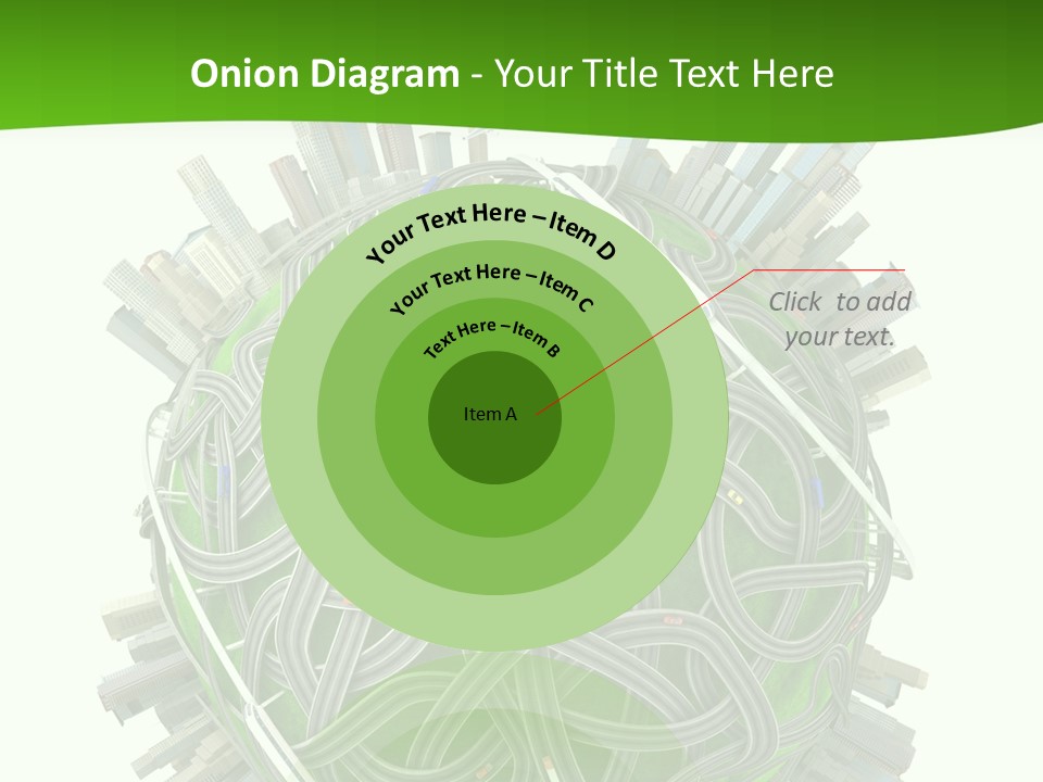 Transport World Airplane PowerPoint Template