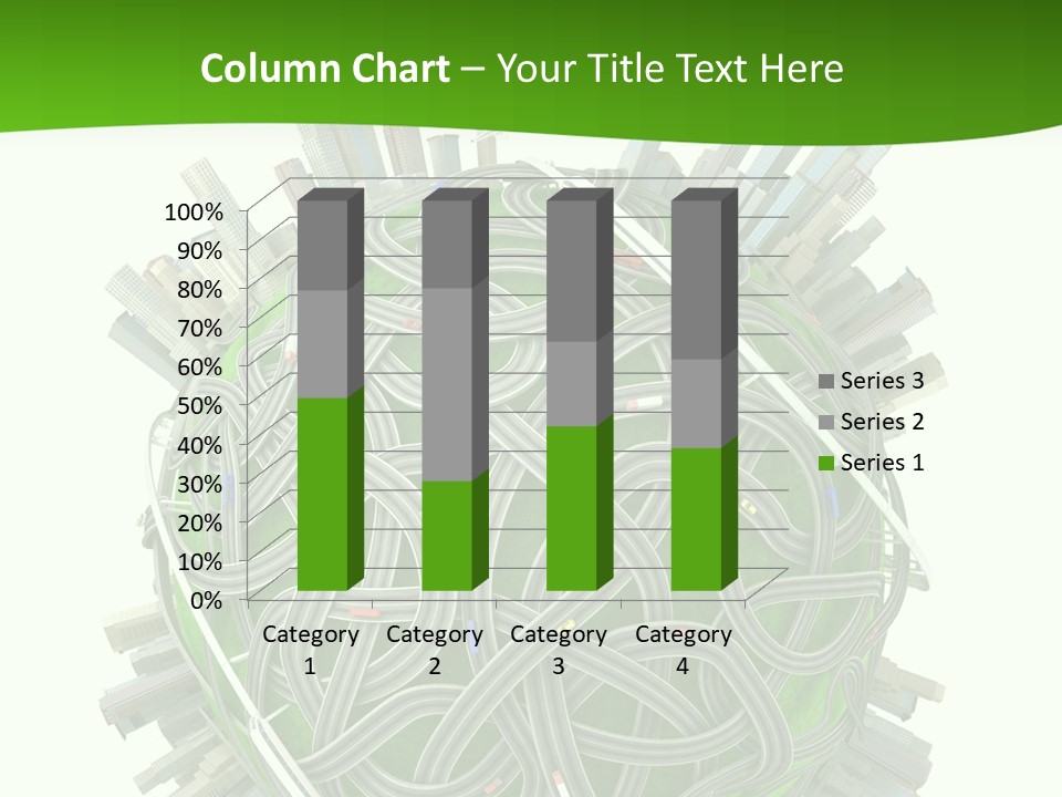 Transport World Airplane PowerPoint Template