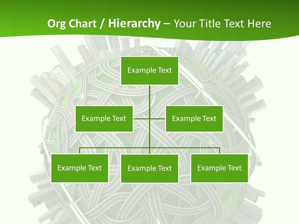 Transport World Airplane PowerPoint Template