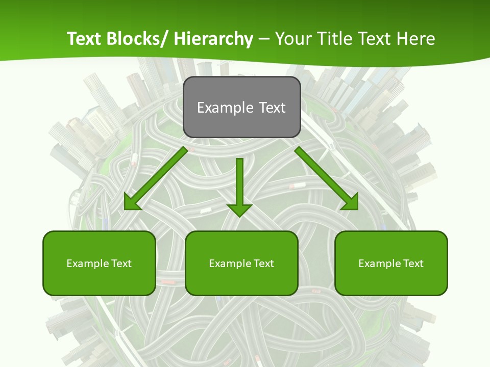 Transport World Airplane PowerPoint Template