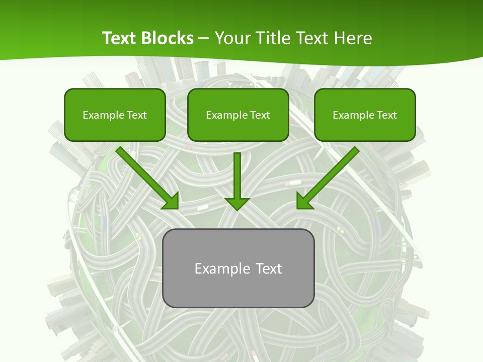 Transport World Airplane PowerPoint Template