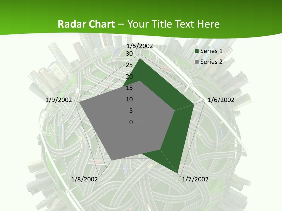 Transport World Airplane PowerPoint Template
