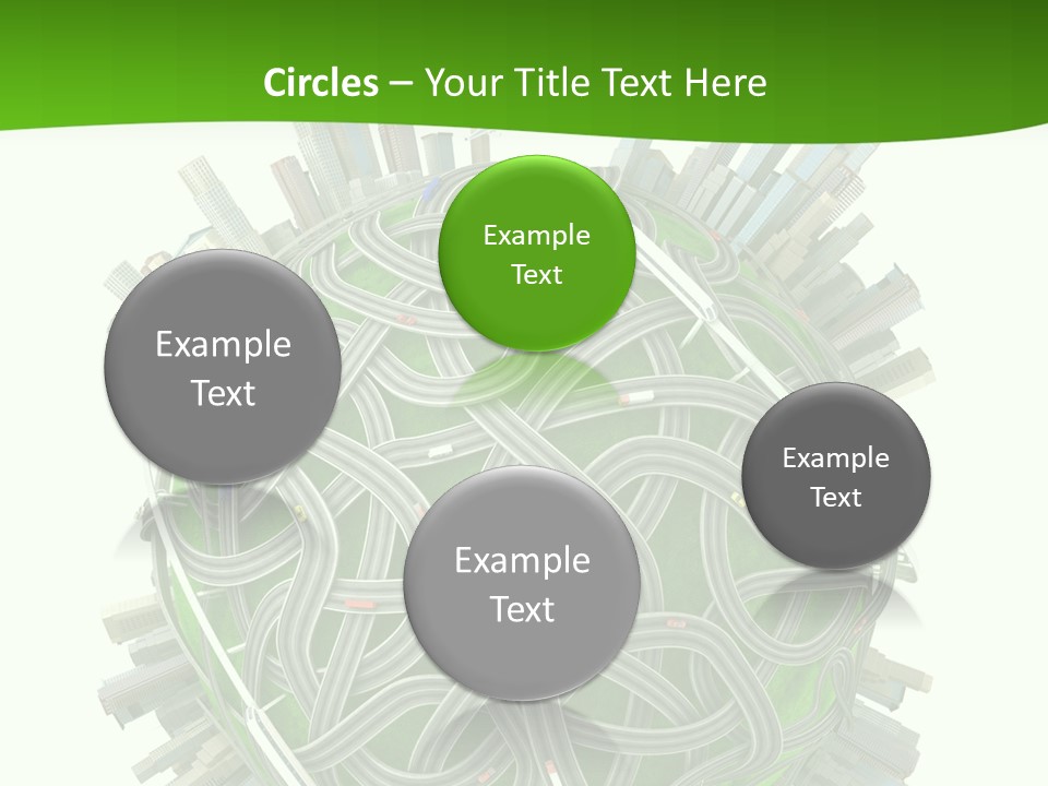 Transport World Airplane PowerPoint Template