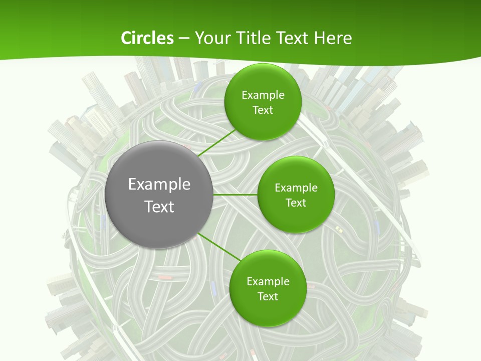 Transport World Airplane PowerPoint Template