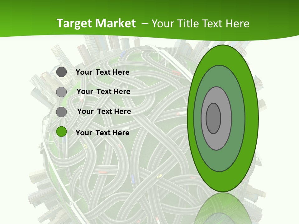 Transport World Airplane PowerPoint Template