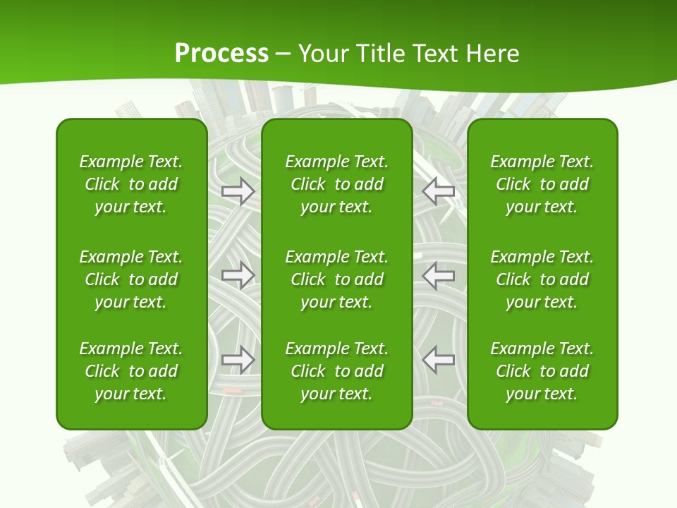 Transport World Airplane PowerPoint Template