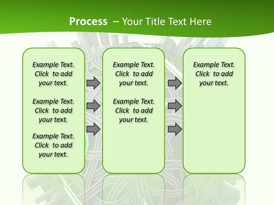 Transport World Airplane PowerPoint Template