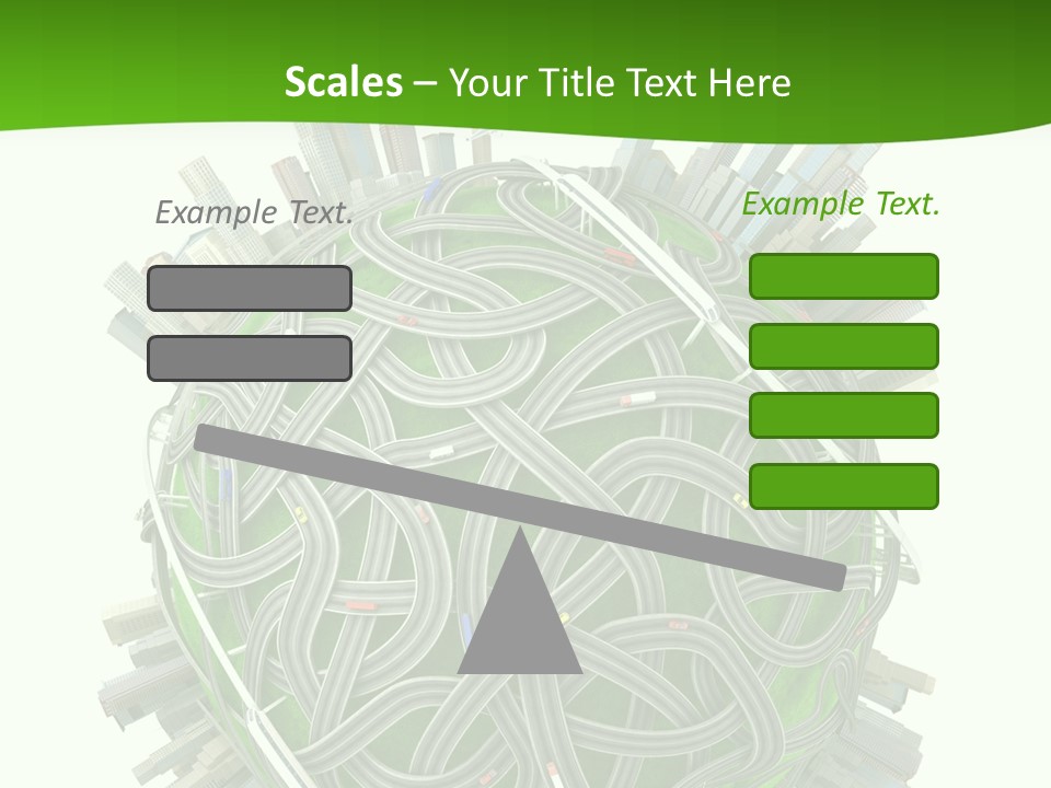 Transport World Airplane PowerPoint Template