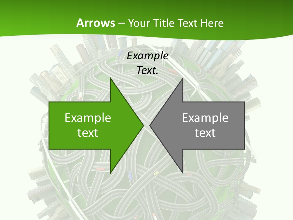 Transport World Airplane PowerPoint Template