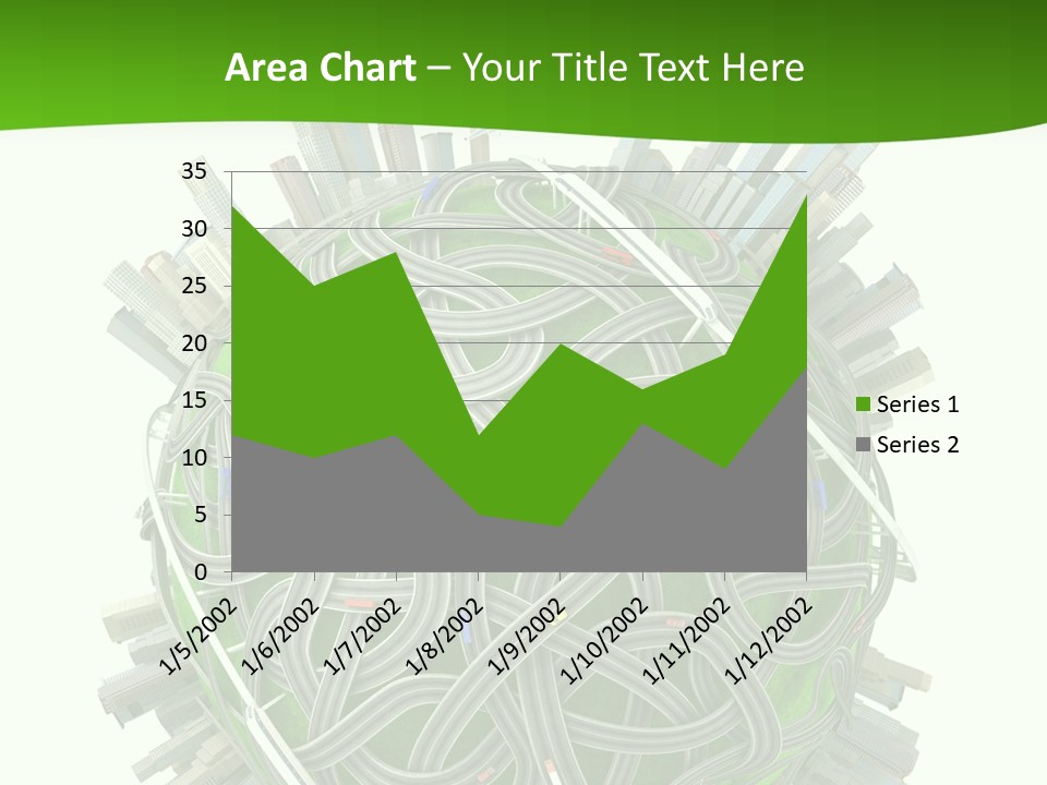 Transport World Airplane PowerPoint Template