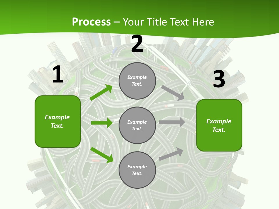 Transport World Airplane PowerPoint Template