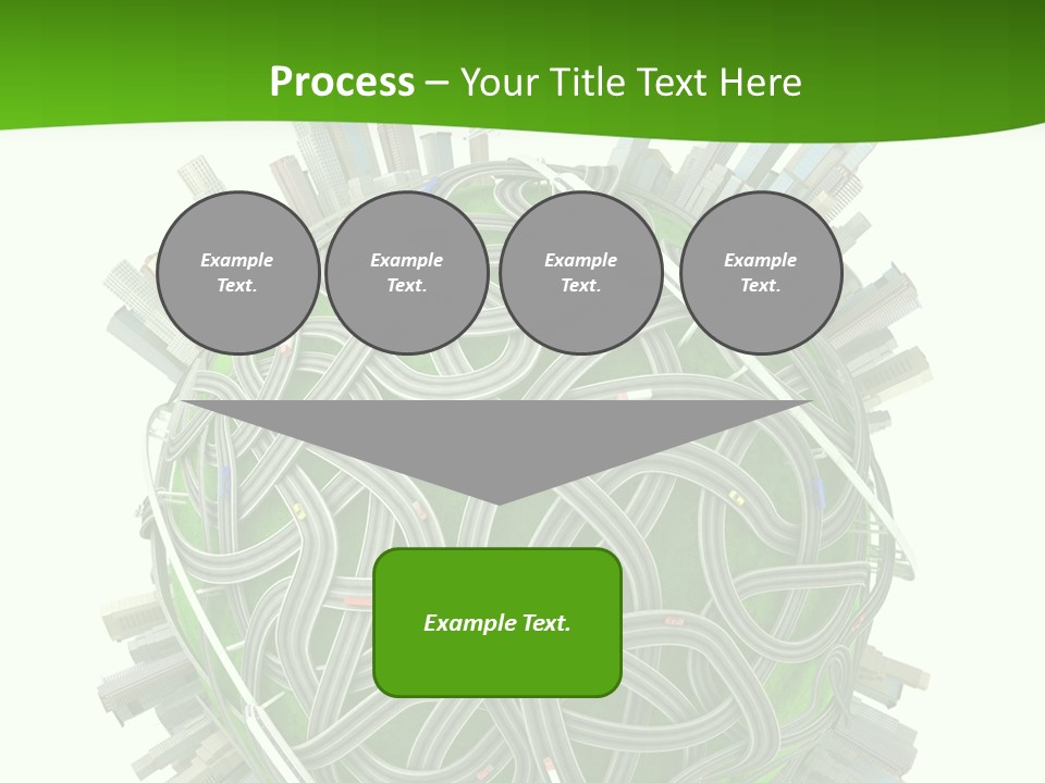 Transport World Airplane PowerPoint Template