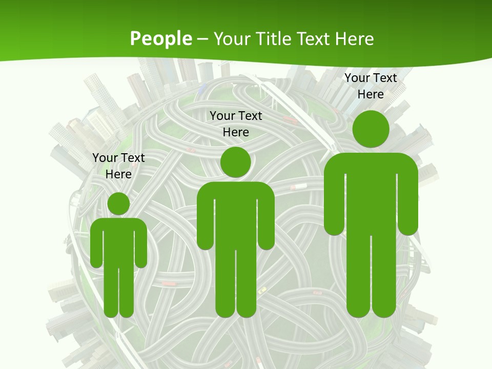 Transport World Airplane PowerPoint Template