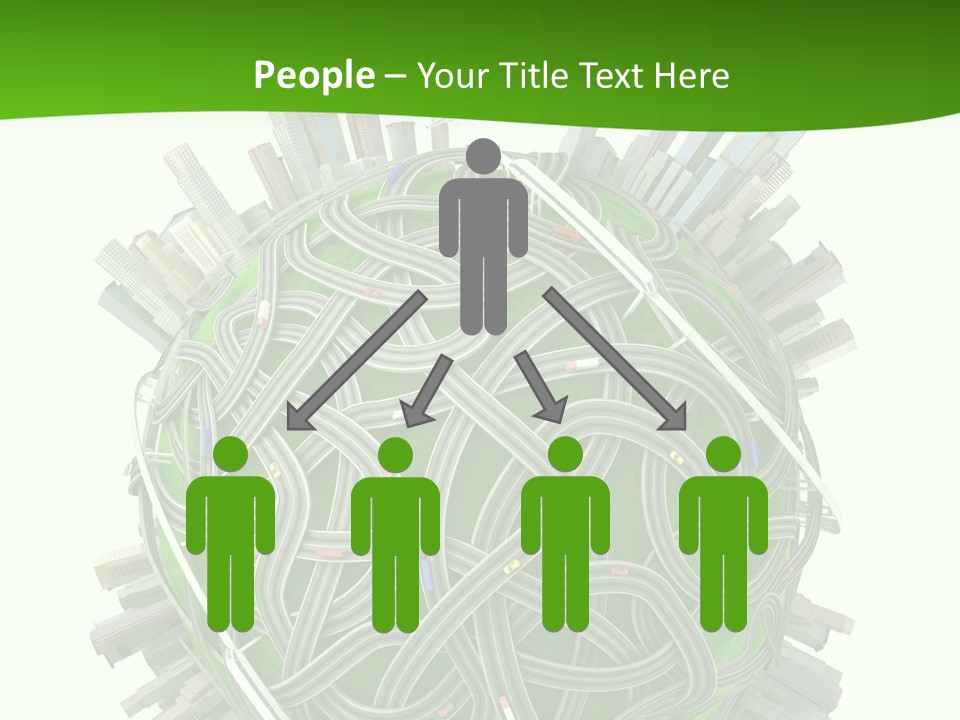 Transport World Airplane PowerPoint Template