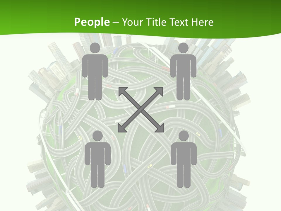 Transport World Airplane PowerPoint Template