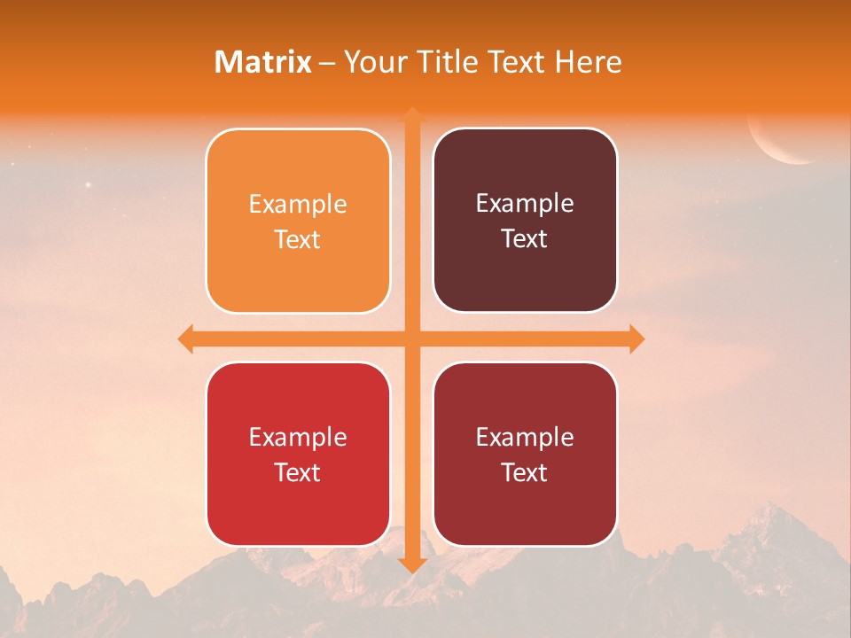 Dawn Mystical Glow PowerPoint Template