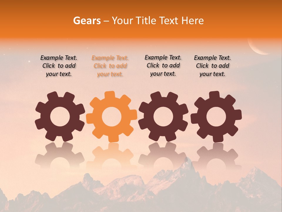 Dawn Mystical Glow PowerPoint Template