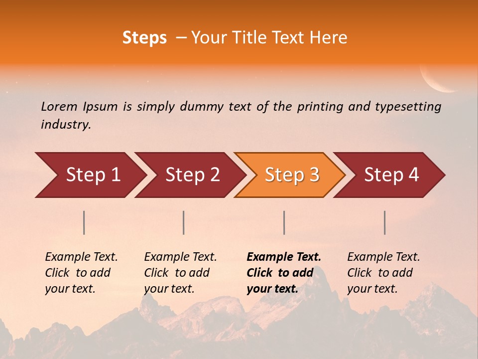 Dawn Mystical Glow PowerPoint Template