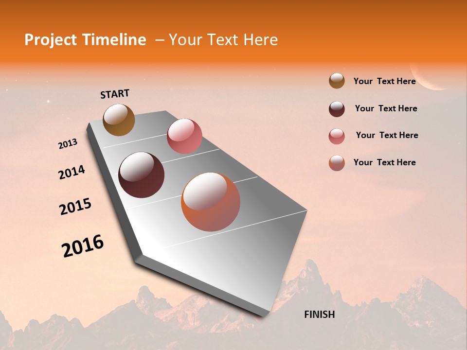 Dawn Mystical Glow PowerPoint Template