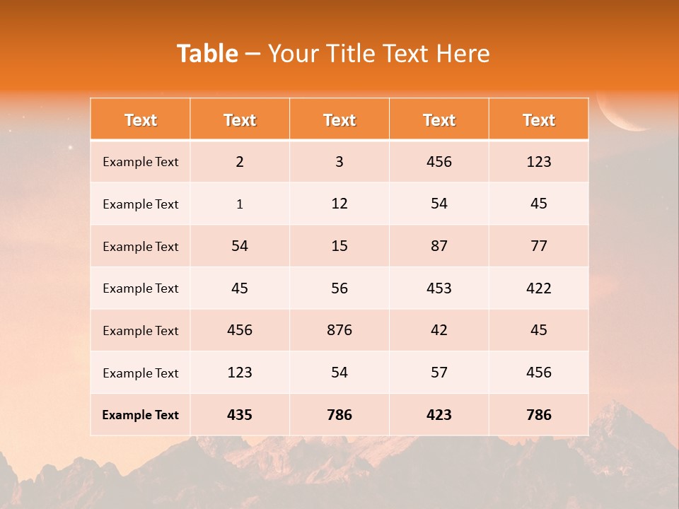Dawn Mystical Glow PowerPoint Template