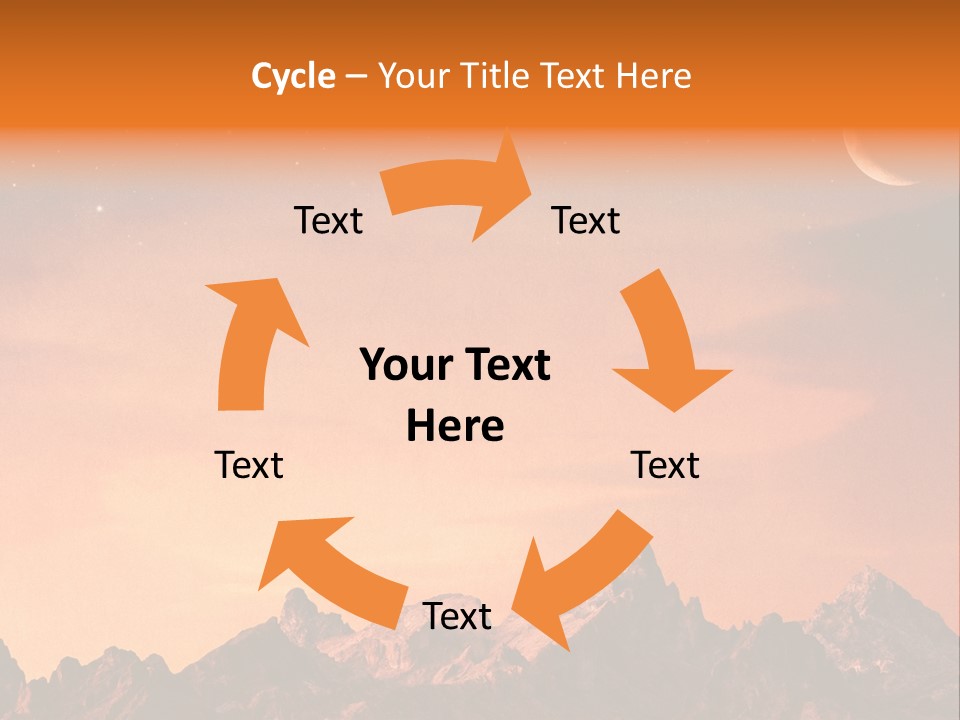 Dawn Mystical Glow PowerPoint Template