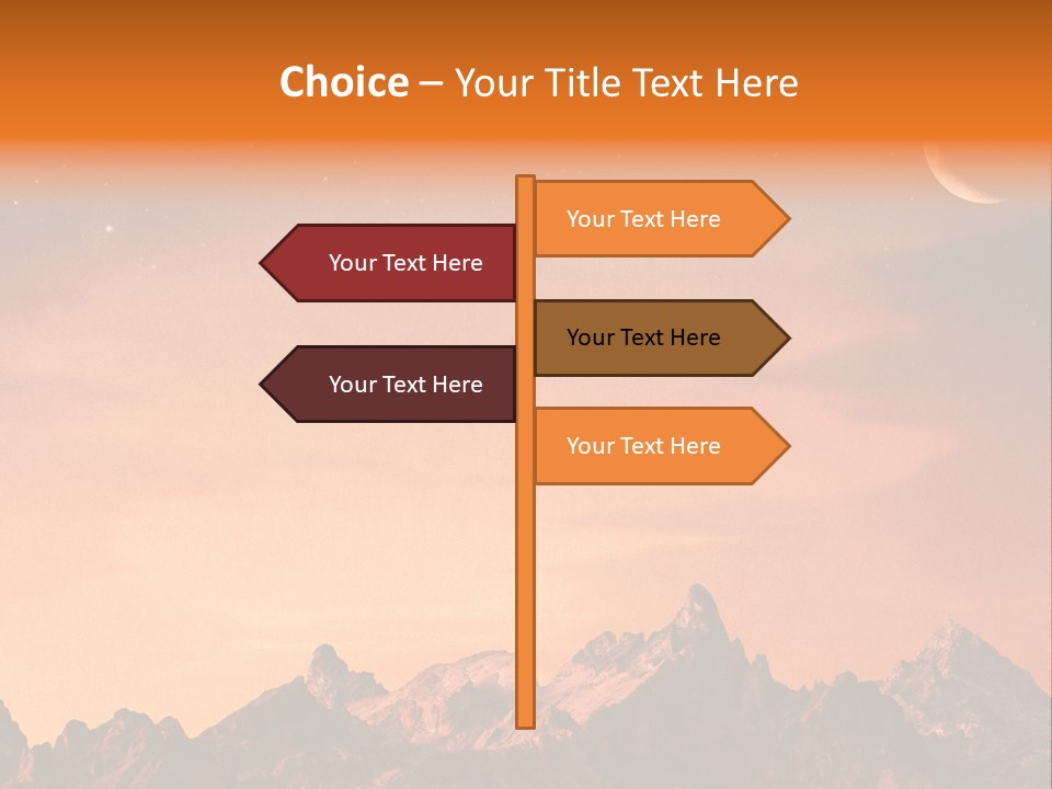 Dawn Mystical Glow PowerPoint Template