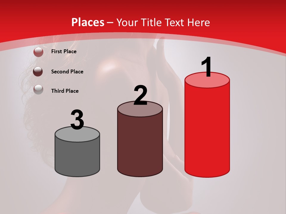 Adult Lady Beautiful PowerPoint Template