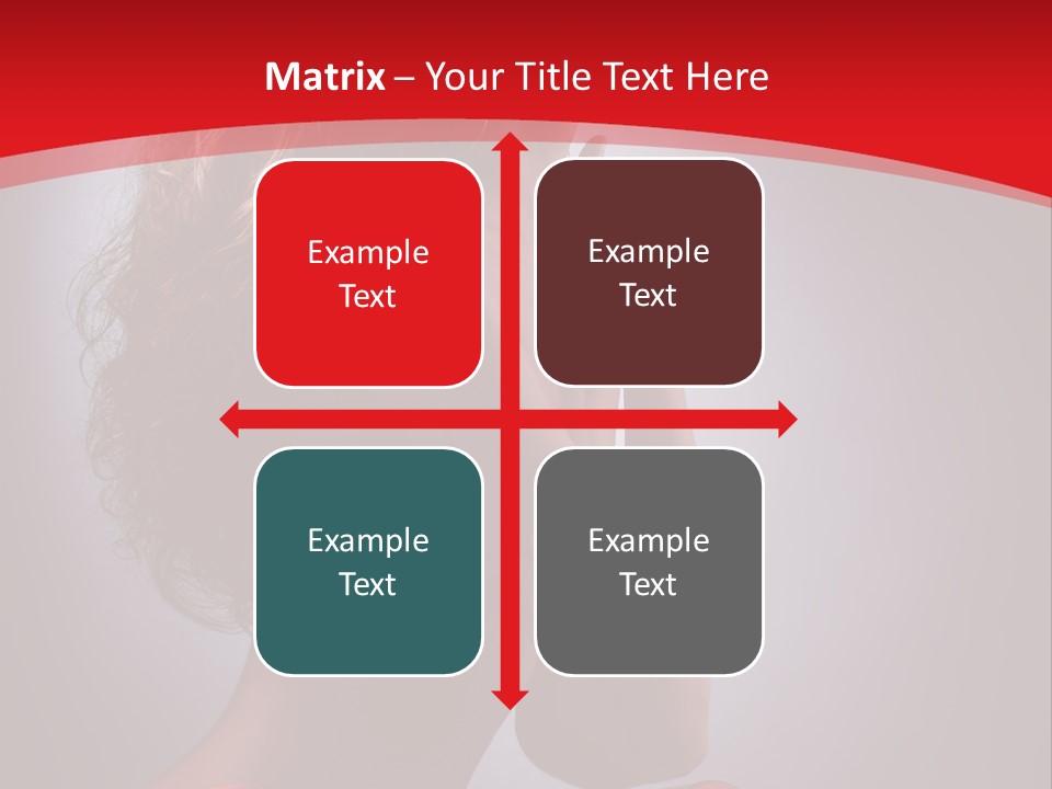 Adult Lady Beautiful PowerPoint Template