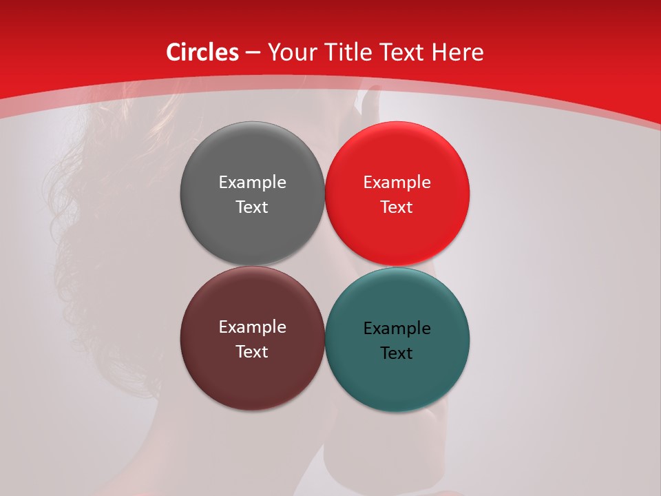 Adult Lady Beautiful PowerPoint Template