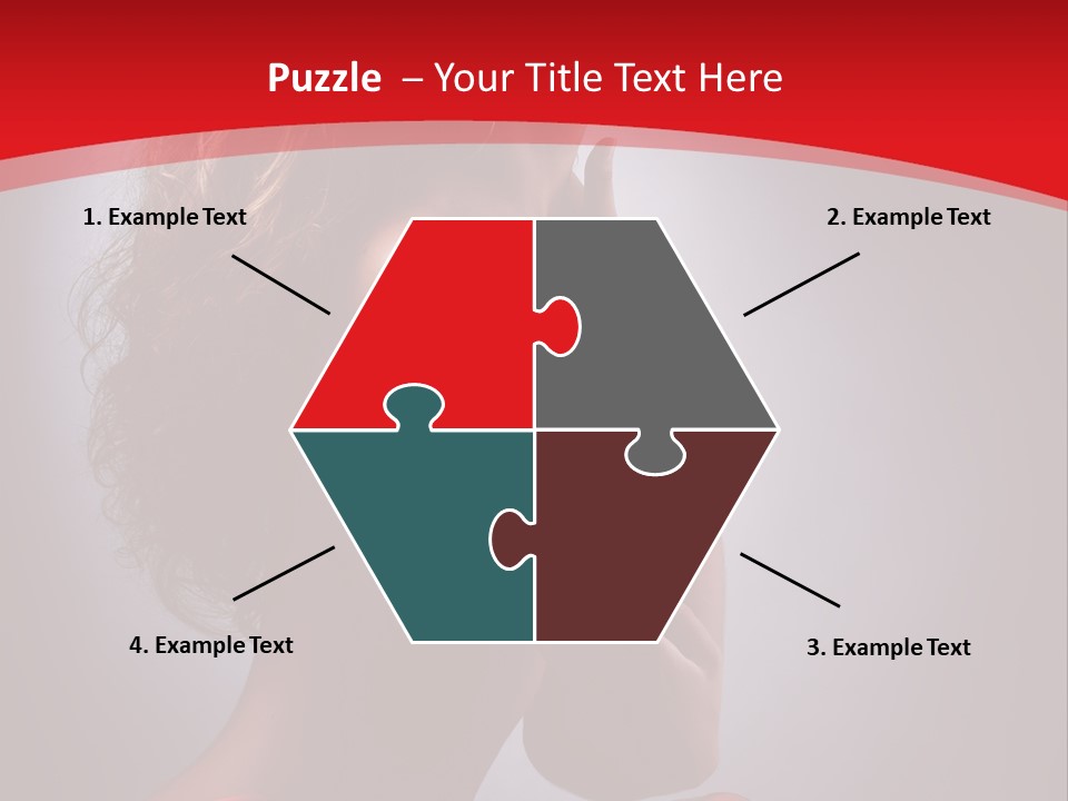 Adult Lady Beautiful PowerPoint Template