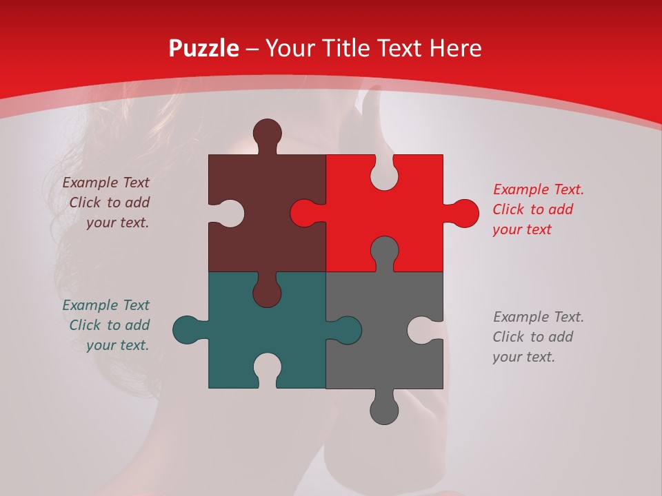 Adult Lady Beautiful PowerPoint Template