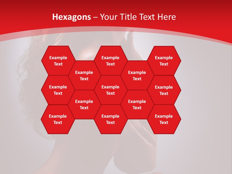 Adult Lady Beautiful PowerPoint Template