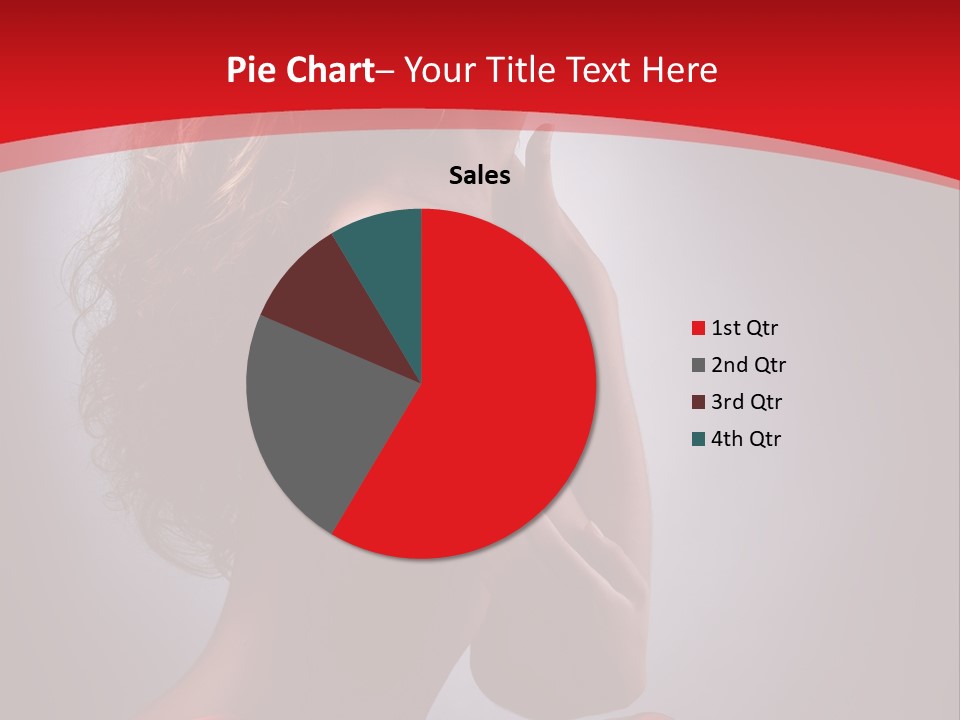 Adult Lady Beautiful PowerPoint Template