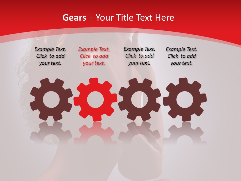 Adult Lady Beautiful PowerPoint Template