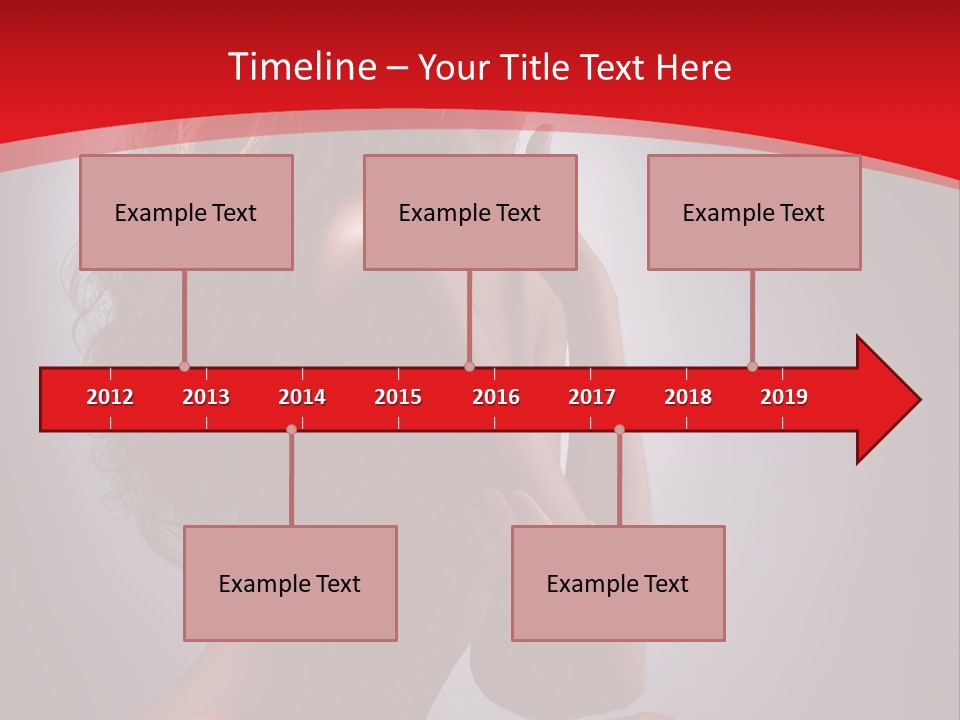 Adult Lady Beautiful PowerPoint Template