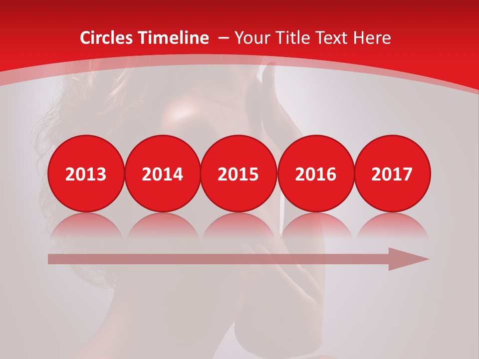 Adult Lady Beautiful PowerPoint Template