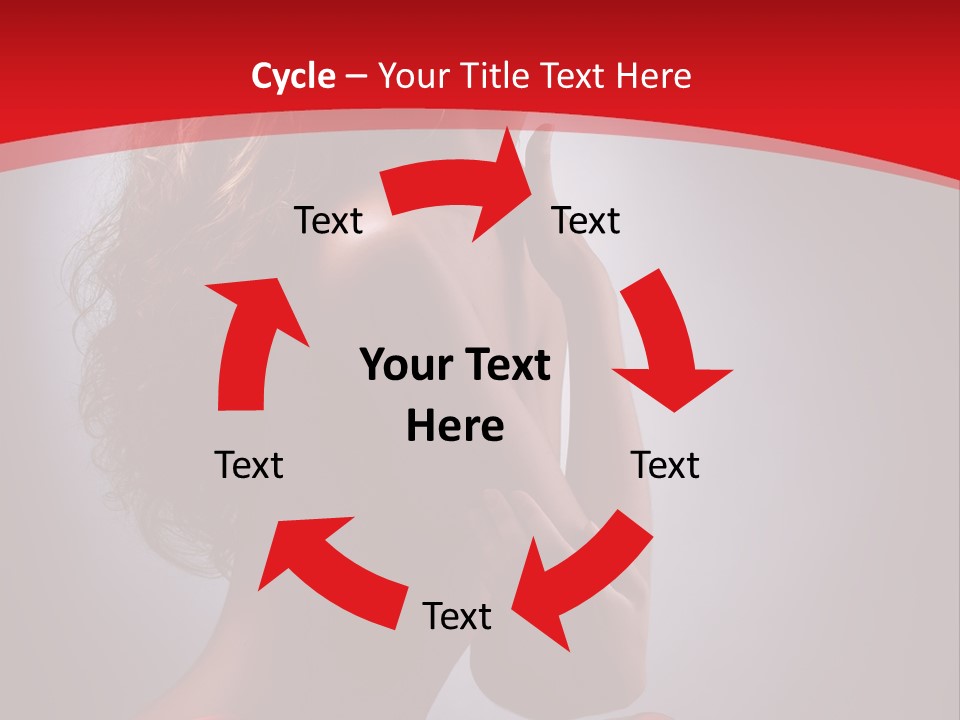 Adult Lady Beautiful PowerPoint Template