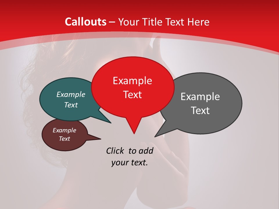 Adult Lady Beautiful PowerPoint Template