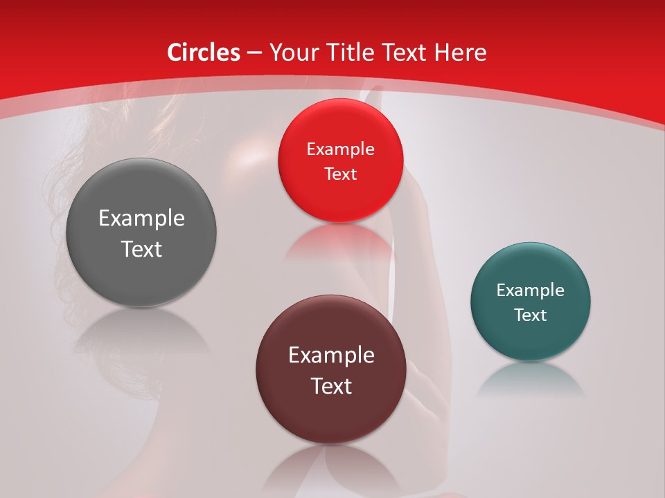 Adult Lady Beautiful PowerPoint Template