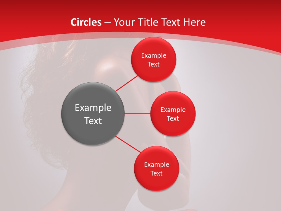 Adult Lady Beautiful PowerPoint Template