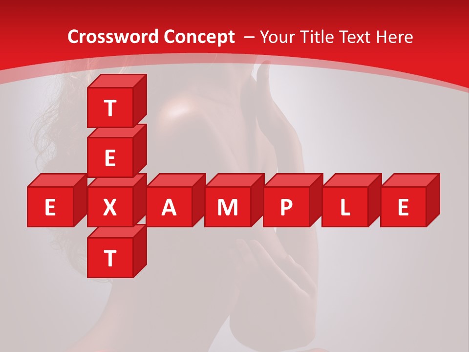 Adult Lady Beautiful PowerPoint Template