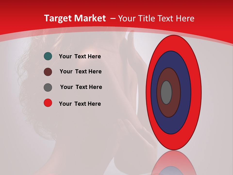 Adult Lady Beautiful PowerPoint Template