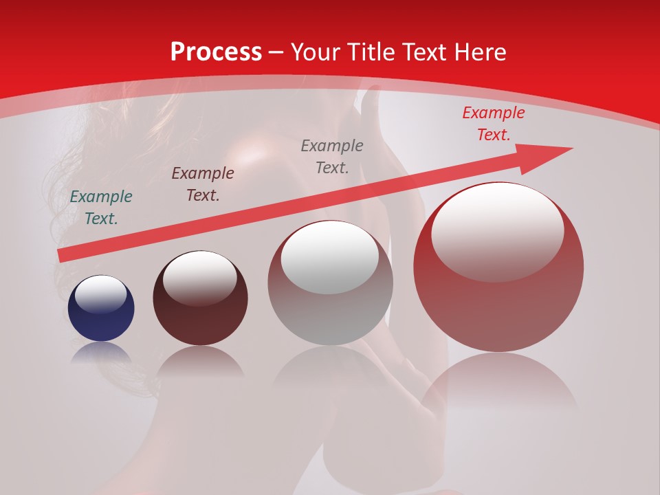 Adult Lady Beautiful PowerPoint Template