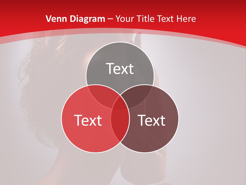 Adult Lady Beautiful PowerPoint Template